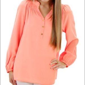 Lilly Pulitzer Silk Elsa Blouse